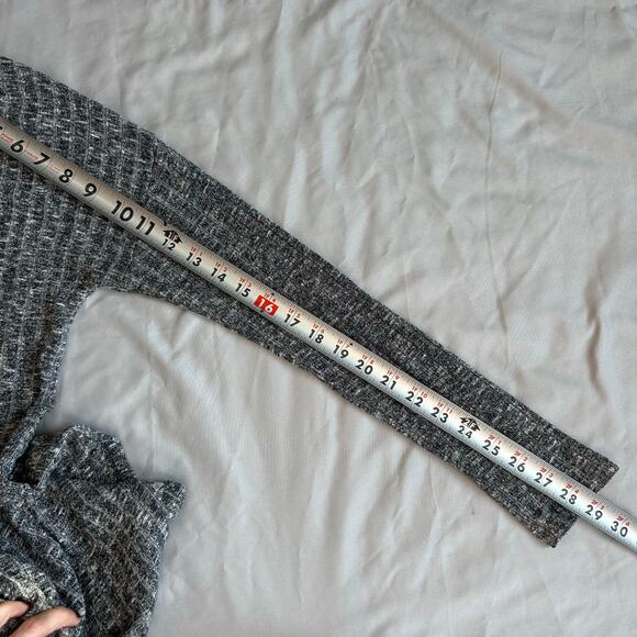 American Eagle Outfitters Gray, Long, Open Knit Cardigan- M - Picture 8 of 8